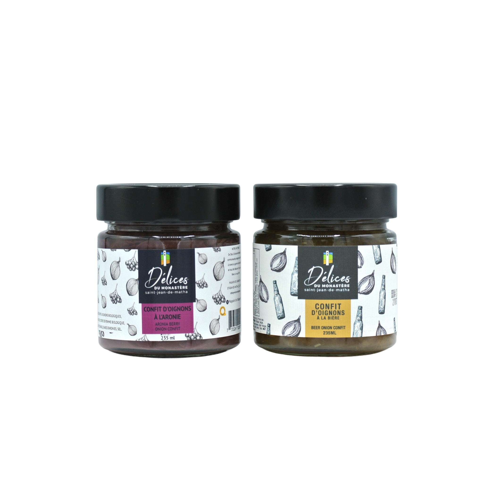 Duo of confit Aronia and Beer 2X250 ml
