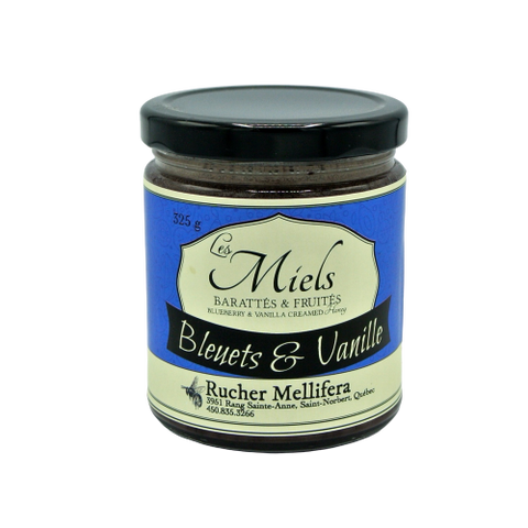 Blueberry and vanilla honey Rucher Mellifera 325g