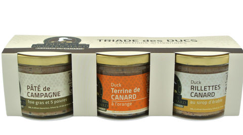 Trio #2 Ducs de Montrichard Érable/Nature/5 Poivres