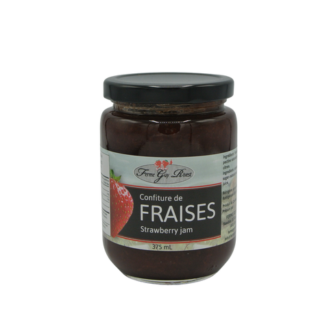 Strawberry jam from Guy Rivest Farm