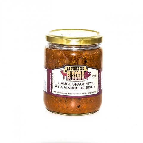 Bison Bolognese Sauce by Les Terres des Bisons (450 g) 