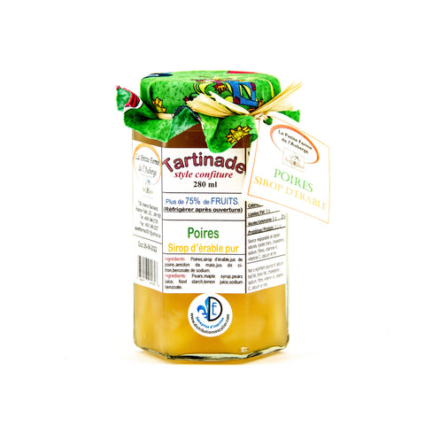 Pure Maple Syrup and Pear Spread by La Petite Ferme de l'Auberge
