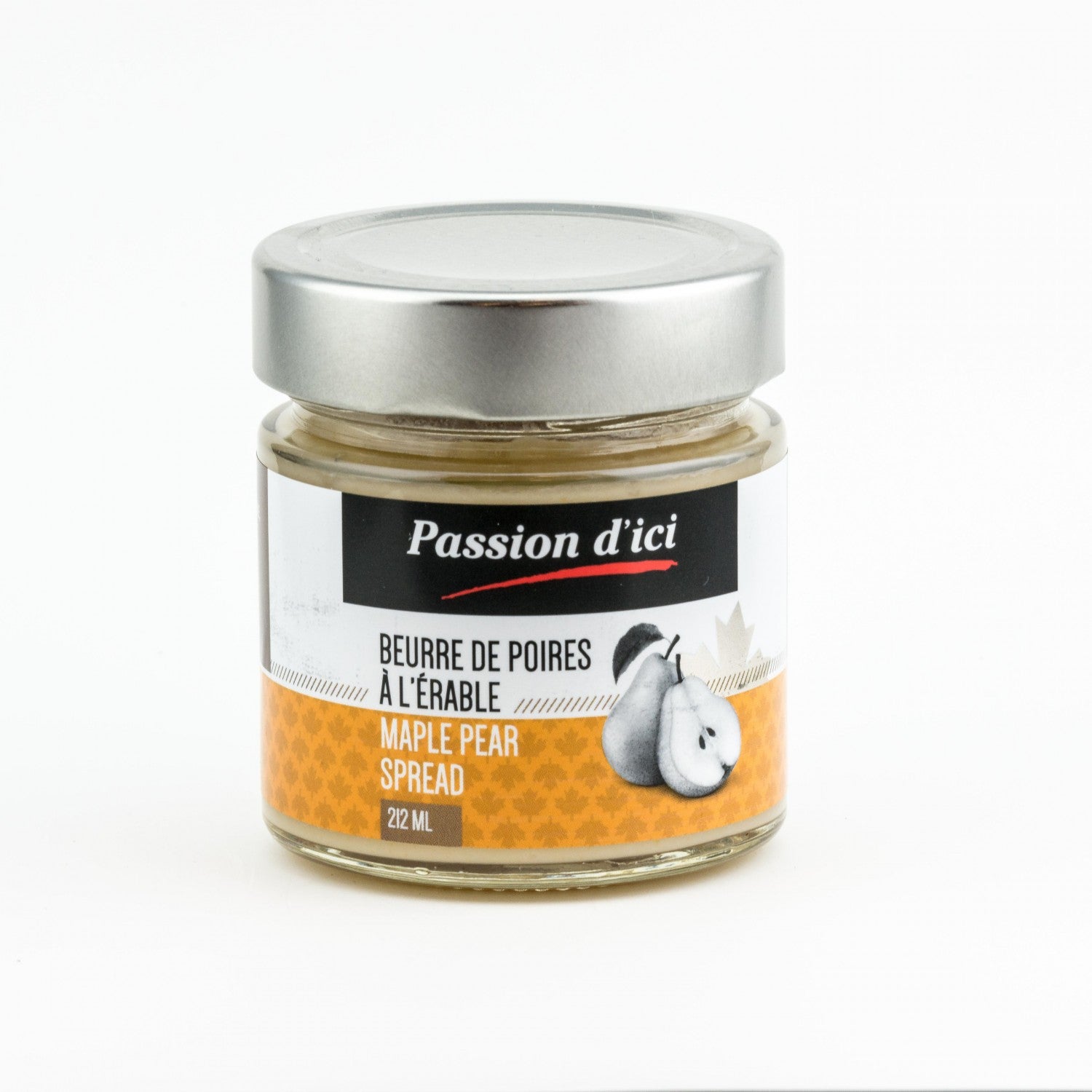 Tartinade de poires à l'érable Passion d'ici 200 ml