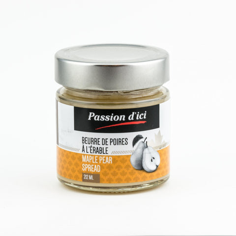 Tartinade de poires à l'érable Passion d'ici 200 ml