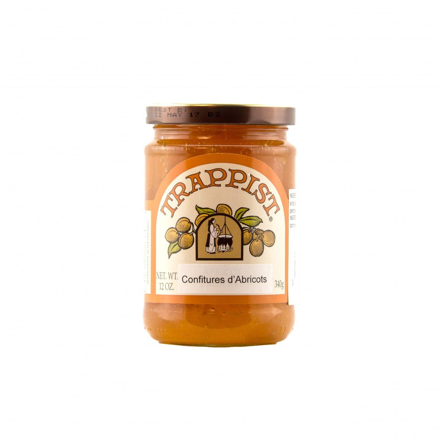 Trappist Apricot Jam 340 g