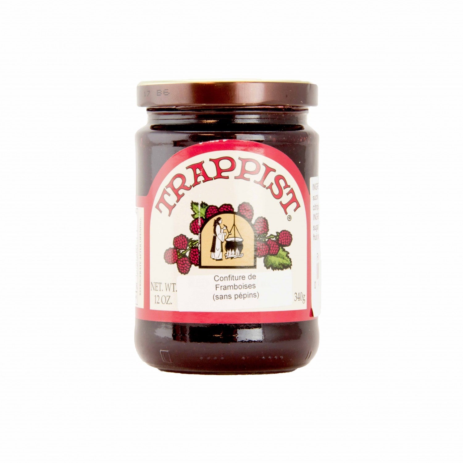 Trappist Raspberry Jam (seedless)