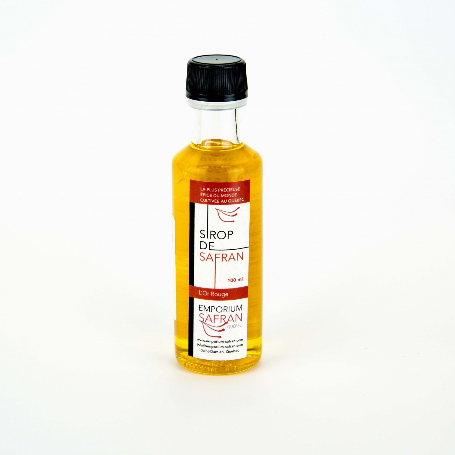 Saffron syrup 100 ml Emporium Safran Québec