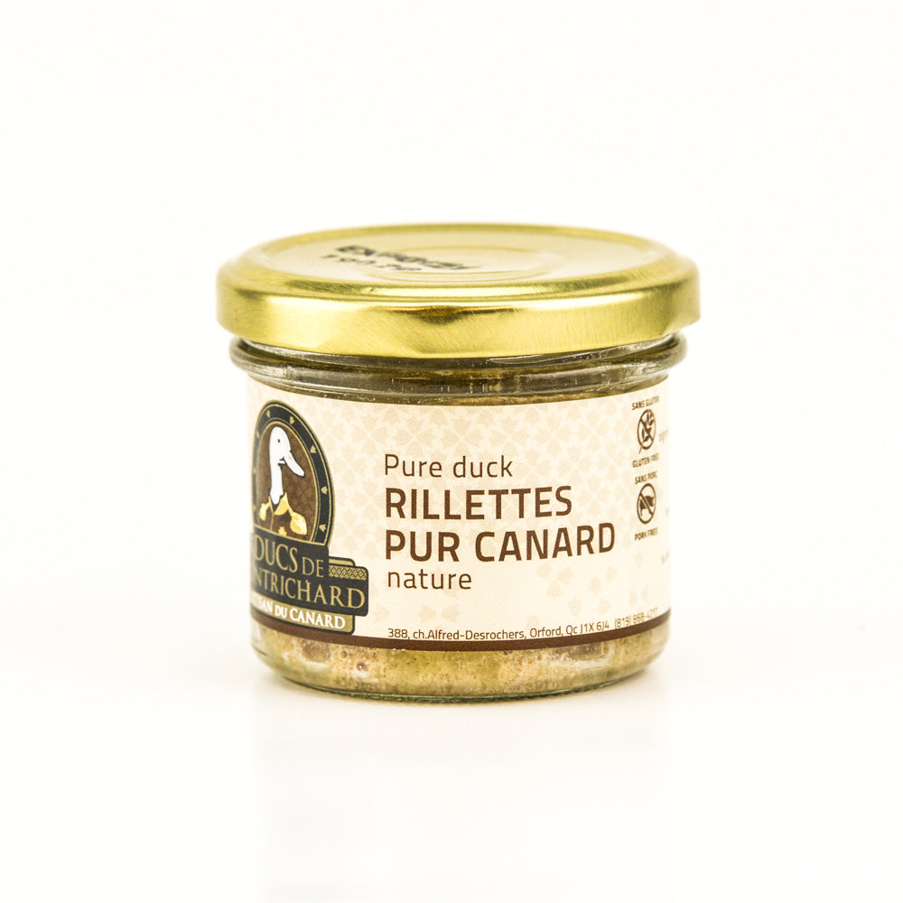 Rillettes nature Pur canard 80 g