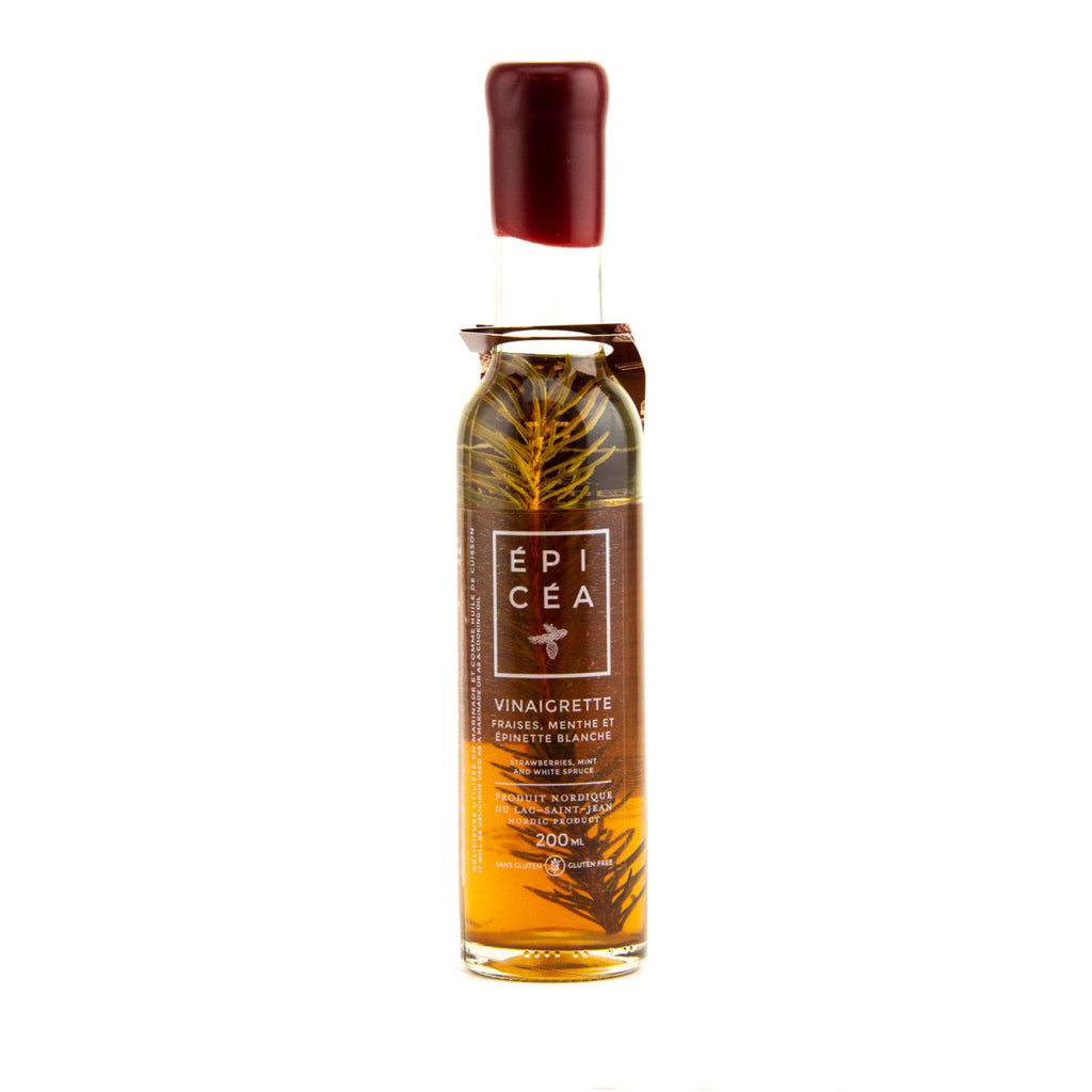 Strawberry, Mint and White Spruce Vinaigrette by Épicéa (200 ml)